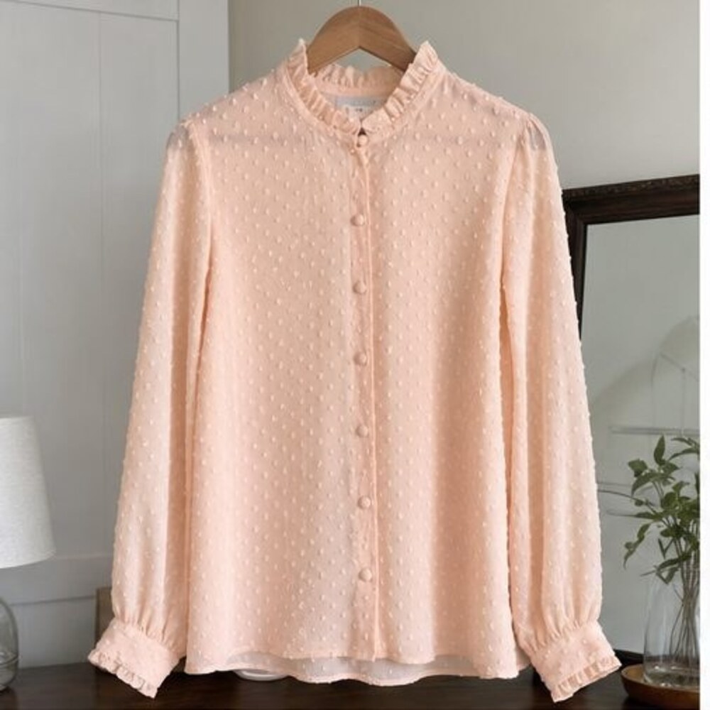 Olive V Neck Top